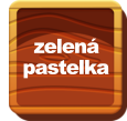 zelená     pastelka