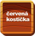 červená     kostička